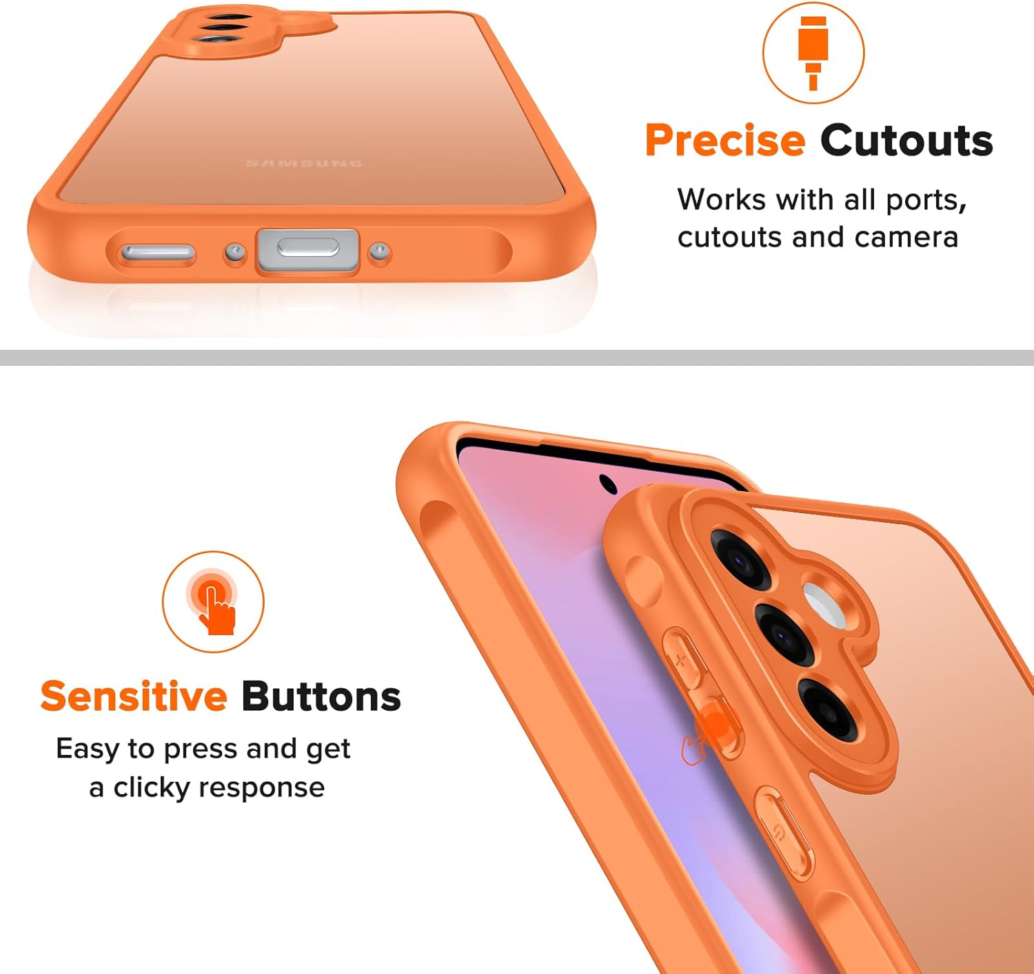 Thumbnail 6 de ivoler Coque Mat pour Samsung Galaxy A37 5G – Protection renforcée with 2 verres trempés et dos translucide