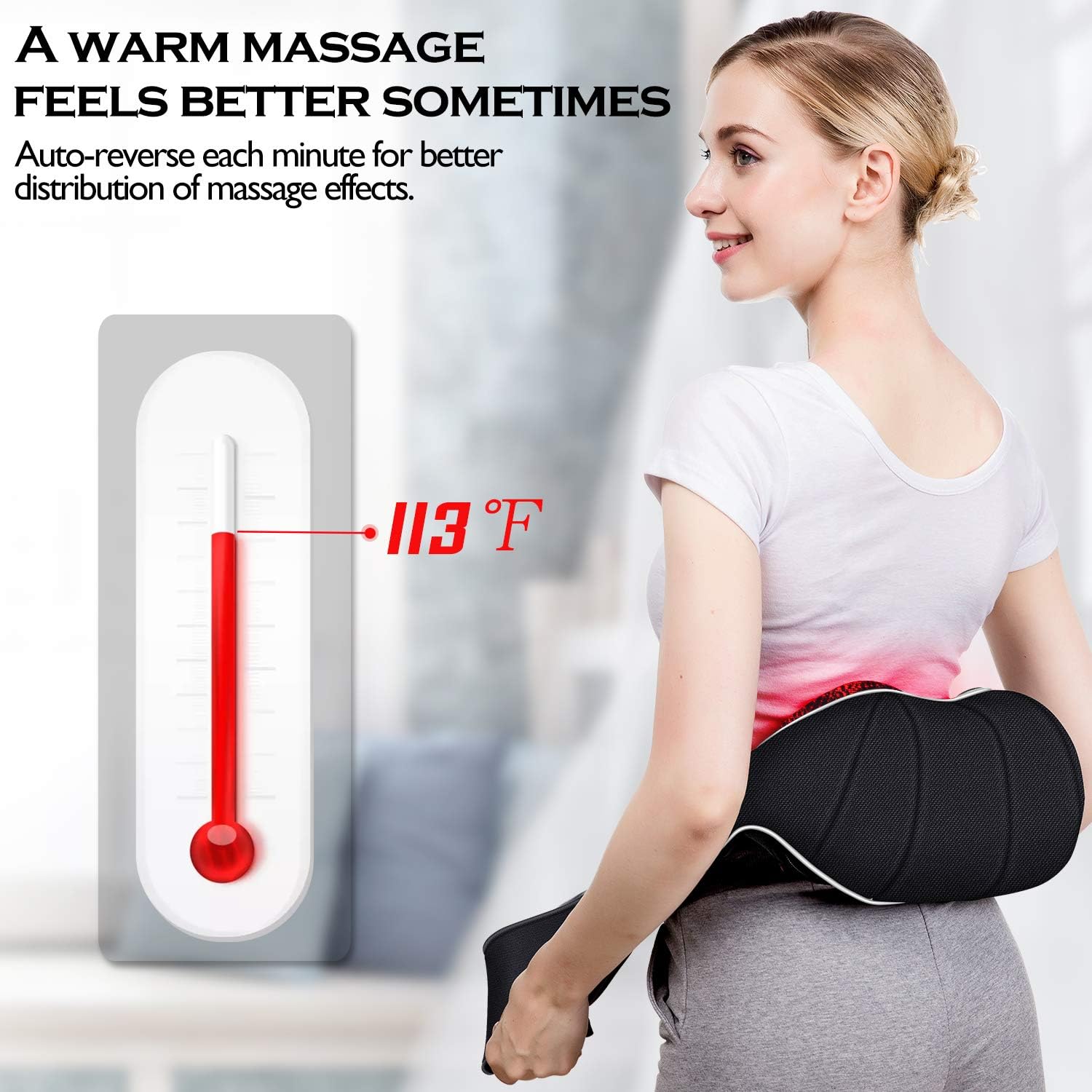 Thumbnail 5 de VIKTOR JURGEN Shiatsu Neck Massager with Heat