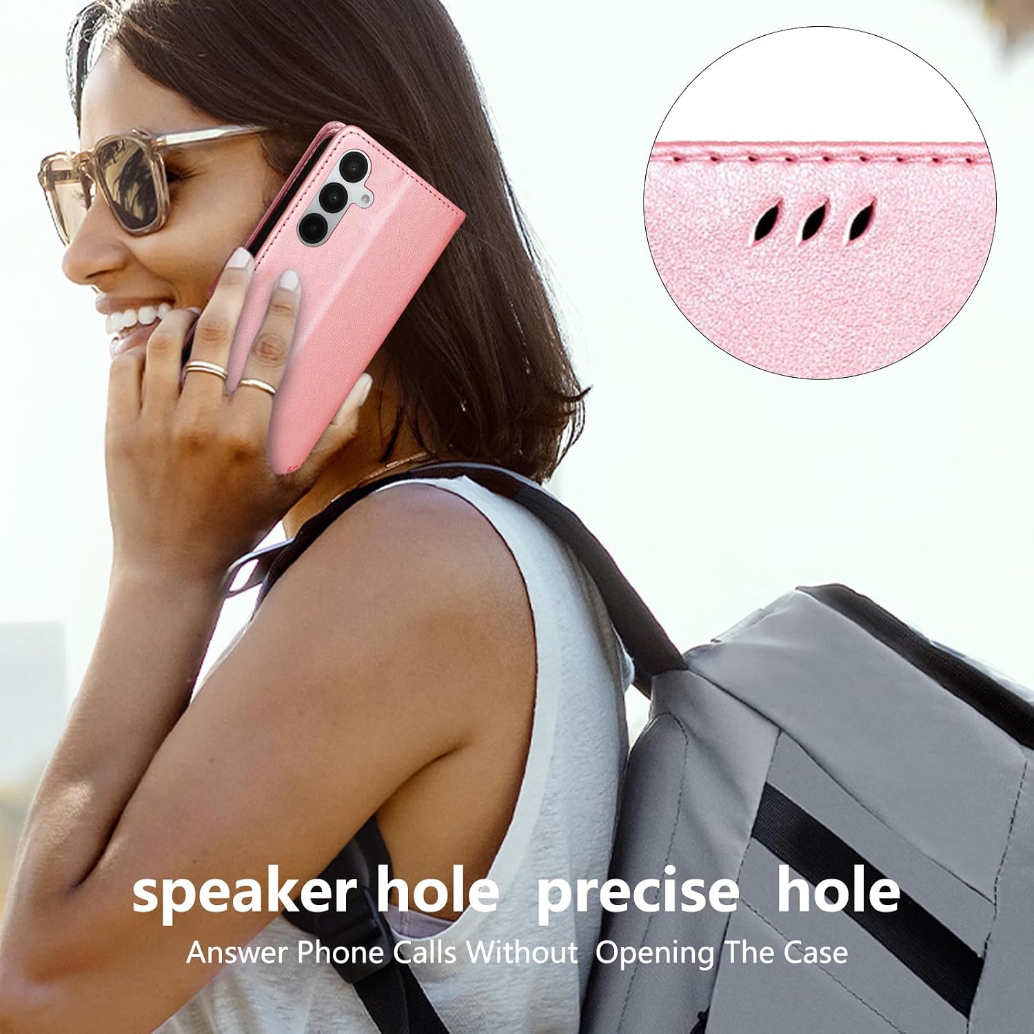 Thumbnail 5 de Hancda Samsung Galaxy A17 5G leather wallet case 1️⃣