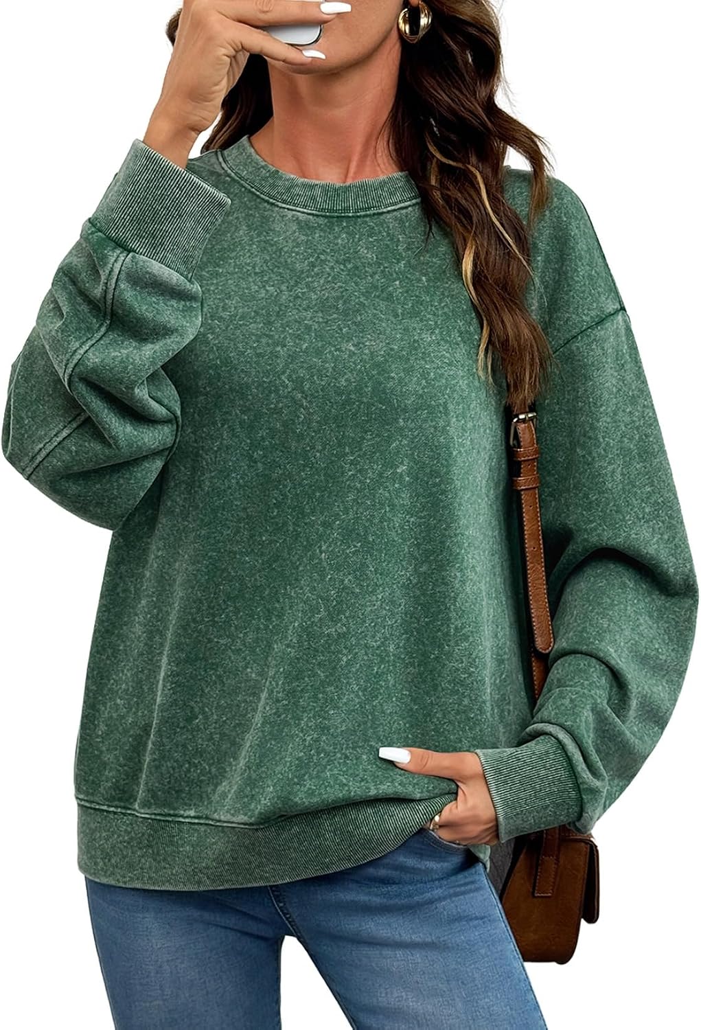 Thumbnail 6 de SHEWIN Women's Sweatshirt, Cotton Blend