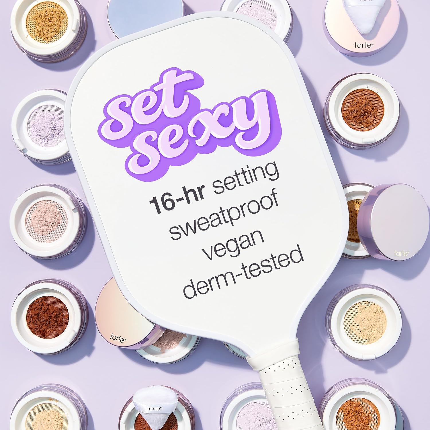 Detalle 2 de tarte Creaseless Setting Powder, Lightweight Oil-Absorbing Loose Face Powder