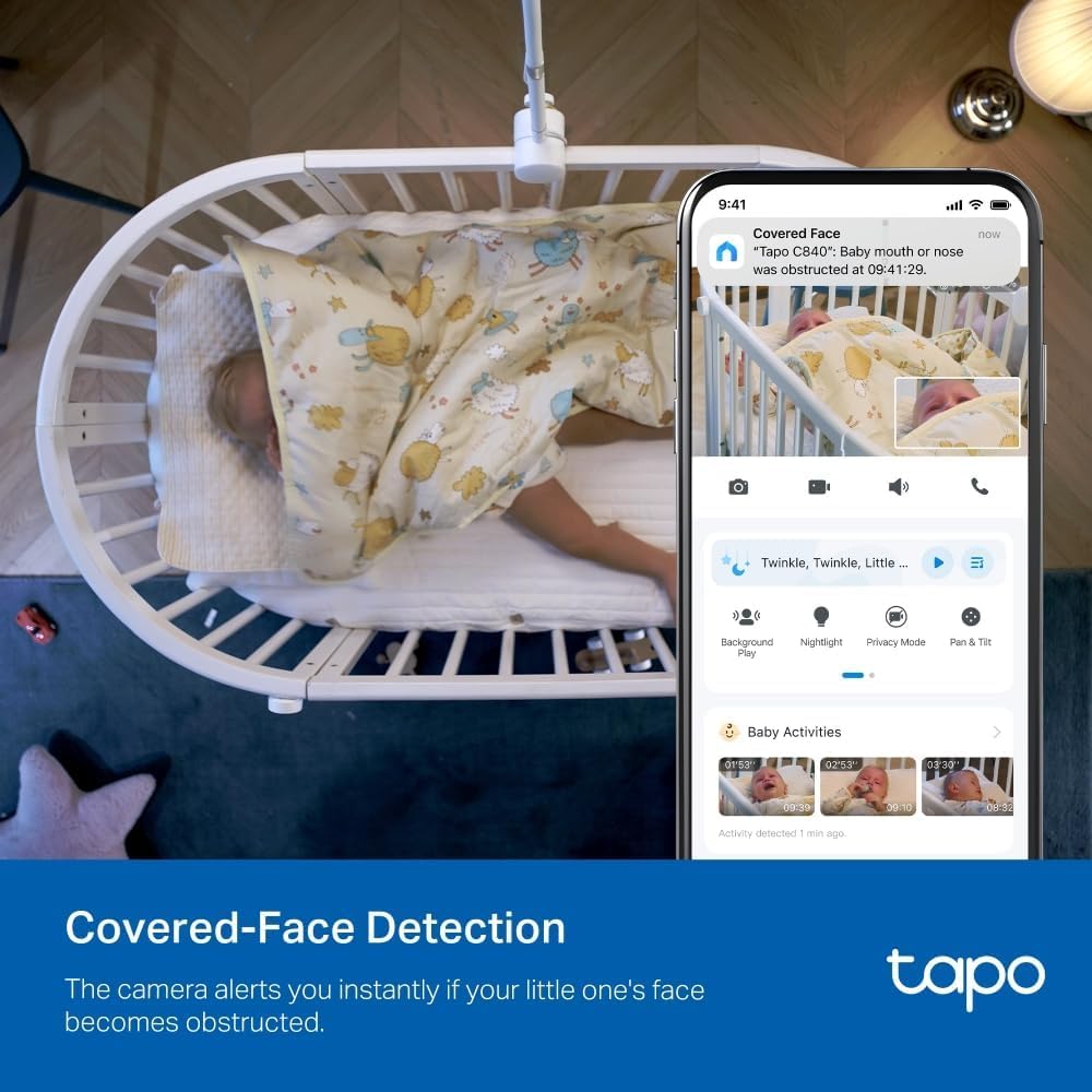 Thumbnail 6 de Tapo C840 2K 4MP Baby Monitor
