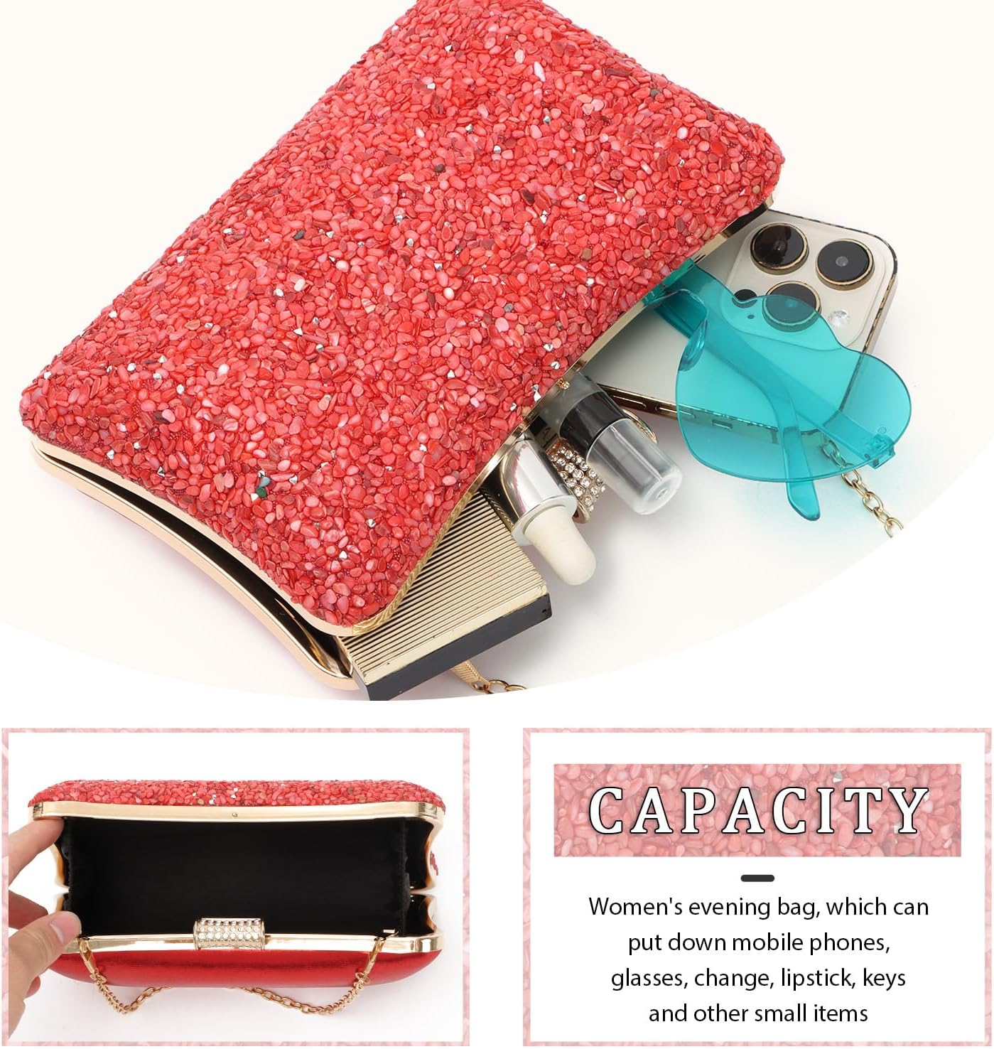 Thumbnail 5 de Syrads Vintage Clutch Bag