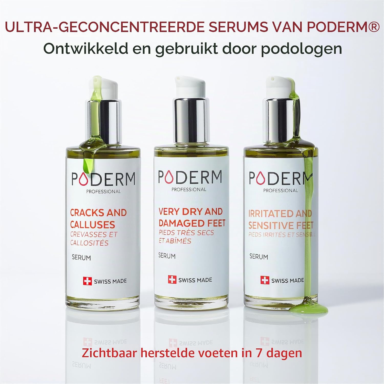 Thumbnail 4 de PODERM Very Dry and Damaged Feet voetserum, 75 ml, Swiss Made