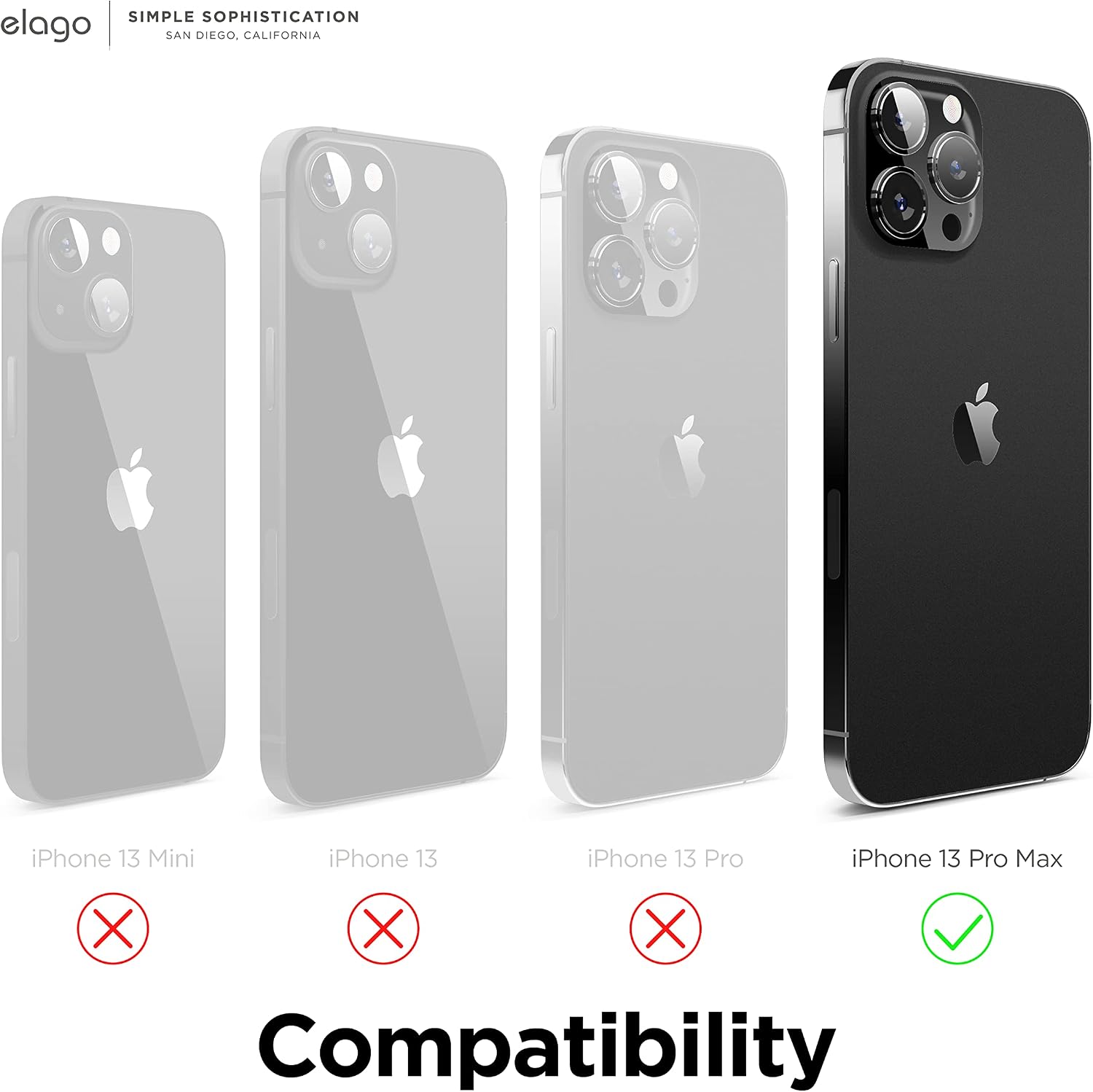 Detalle de elago Coque Silicone Liquide pour iPhone 13 Pro Max 6,7" – protection antichoc 3 couches (Bordeaux)