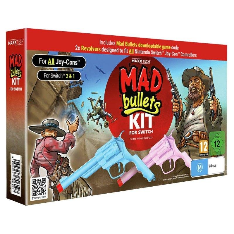 Detalle de Mad Bullets SWITCH 2 auriculares gaming