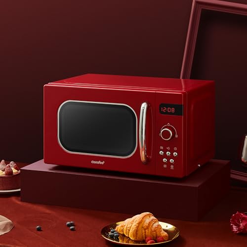 Thumbnail 6 de Comfee CMSRO 20 di rd Micro-ondes rétro 20 L, 800 W, rouge passionné