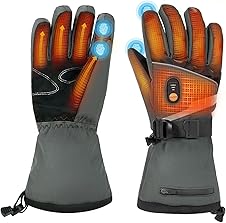 Minthouz W11 7.4V Rechargeable Heated Gloves for Cycling
