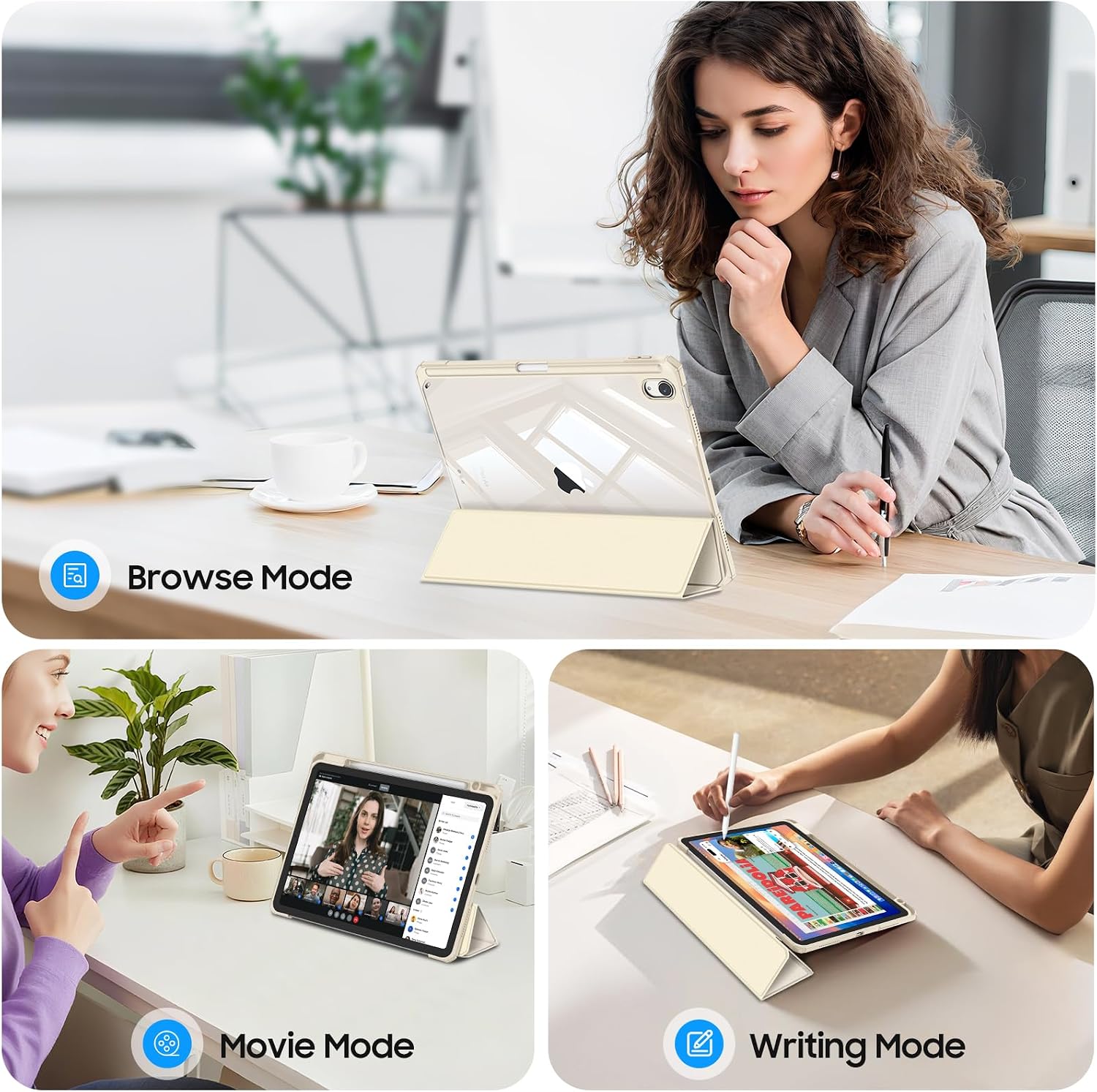 Thumbnail 2 de FINTIE Hybrid Case for iPad Air 11