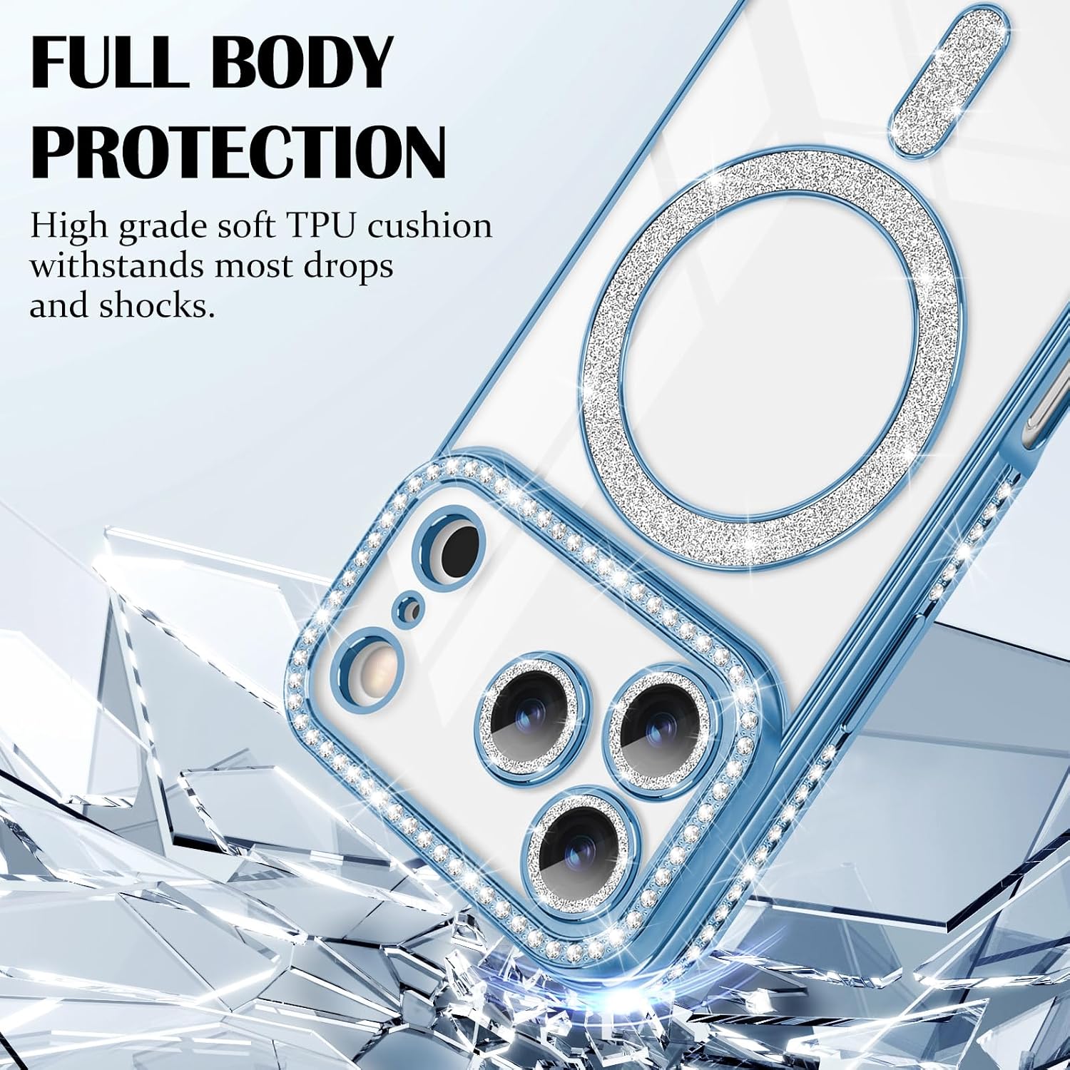 Detalle de Newseego iPhone 17 Pro MagSafe case
