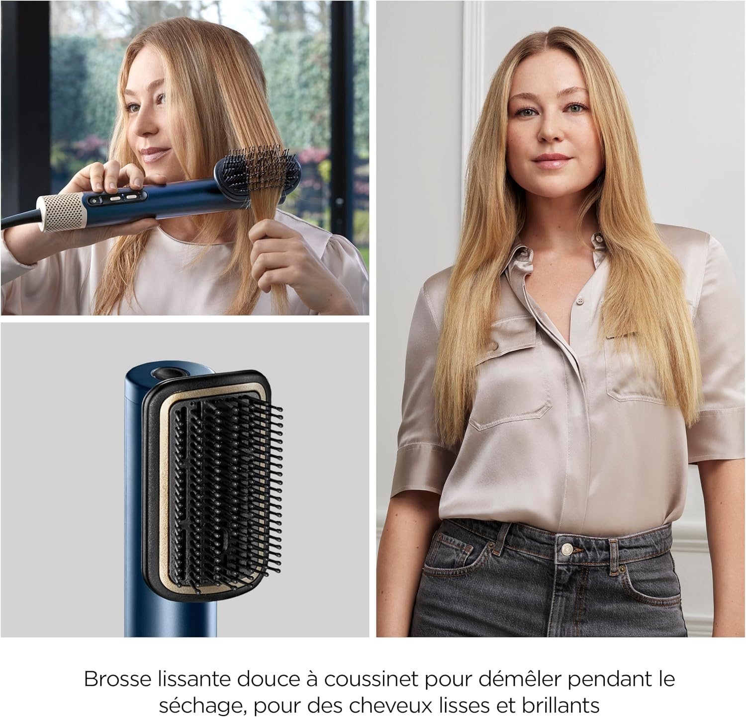 Detalle 2 de BaByliss Air Wand AS6553E : sèche-cheveux, lisseur et styler tout-en-un anti-frisottis