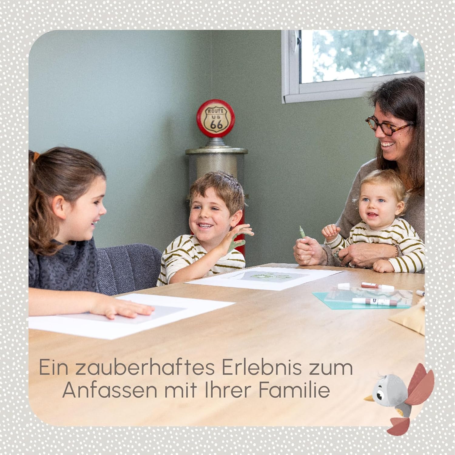 Thumbnail 3 de Tiny Love Familienabdrücke – Individualisierbares Handabdruck-Set Familie (All-in-One, DIY), Holzrahmen