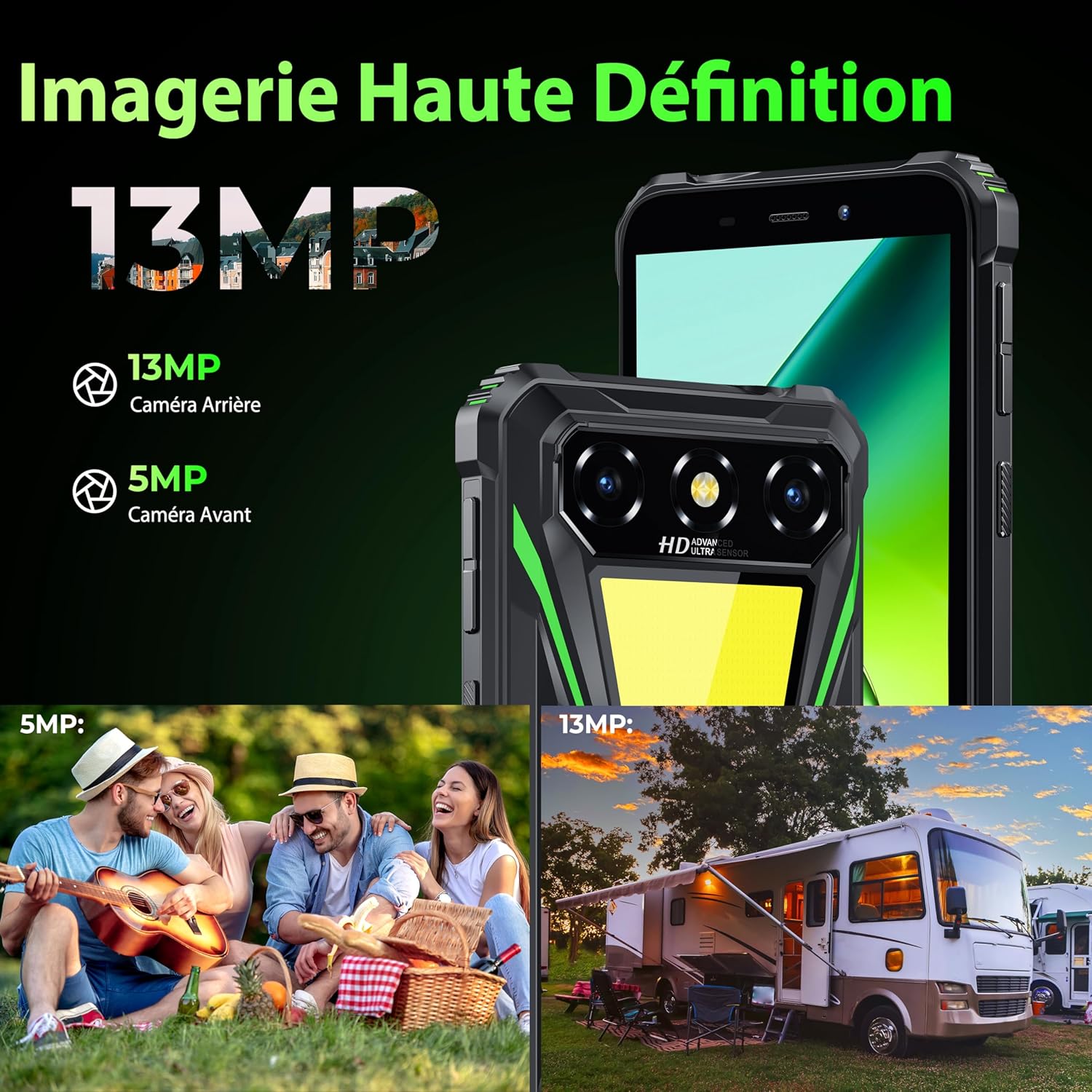 Thumbnail 6 de OUKITEL G5 téléphone incassable 6300mAh