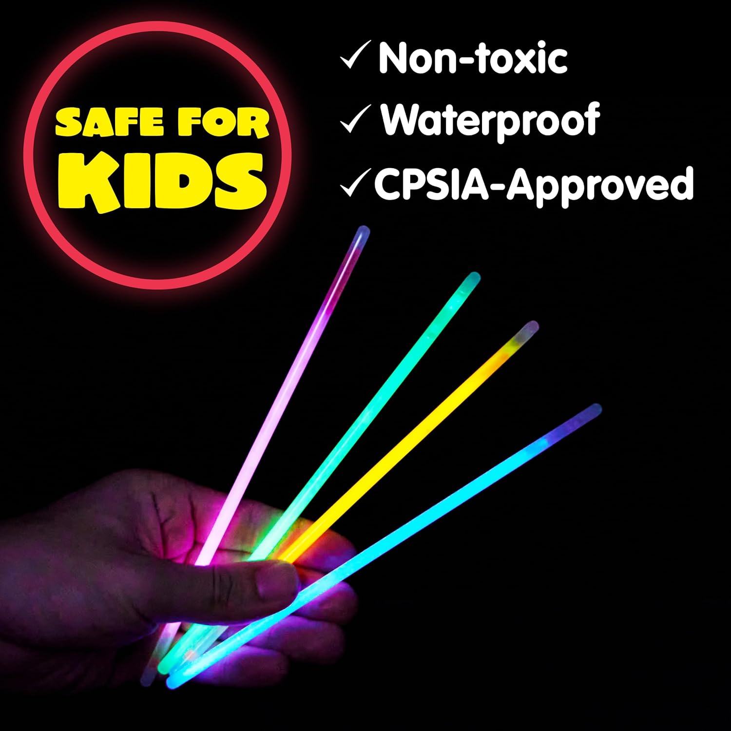 Thumbnail 4 de JOYIN Glow Sticks 8" Pack 🎉