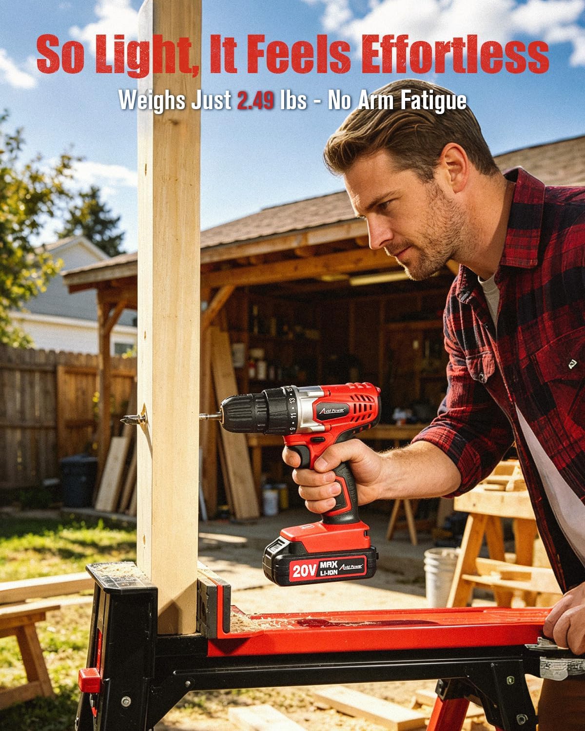 Thumbnail 4 de AVID POWER Cordless Drill 20V