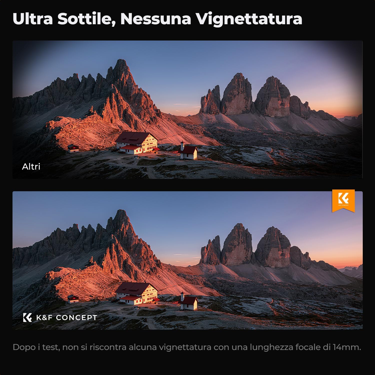 Thumbnail 4 de K&F CONCEPT Nano-Klear Filtro UV in Vetro Ottico 37 mm con Nano-Rivestimento 18 strati + panno di pulizia