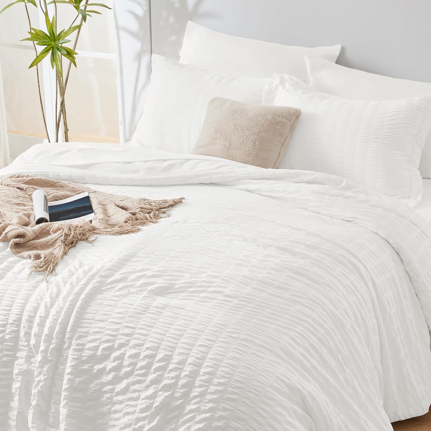 Thumbnail 5 de CozyLux Twin Comforter Set 68x223 cm