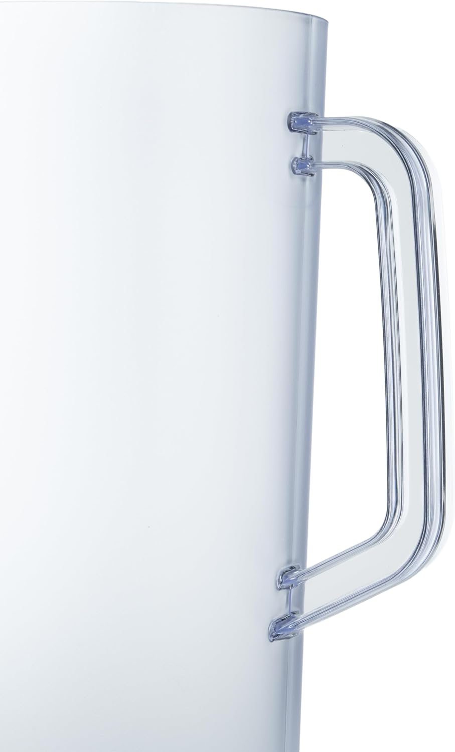 Detalle de G.E.T. Heavy-Duty 1 Gallon Plastic Pitcher with Lid (Clear, BPA Free)