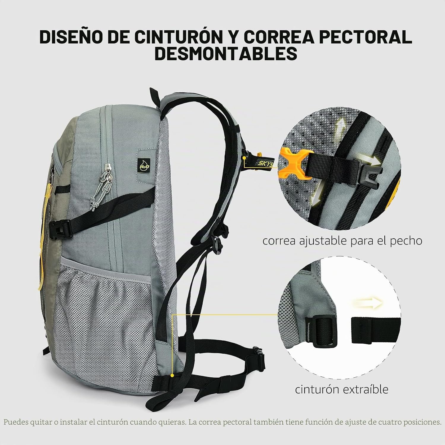 Detalle 2 de SKYSPER 20L Mochila de senderismo 20L