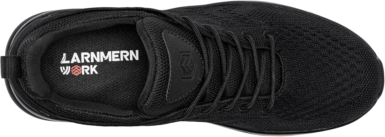Thumbnail 4 de LARNMERN Men Non Slip Work Sneakers — Water-Resistant Slip-On Work & Walking Shoes