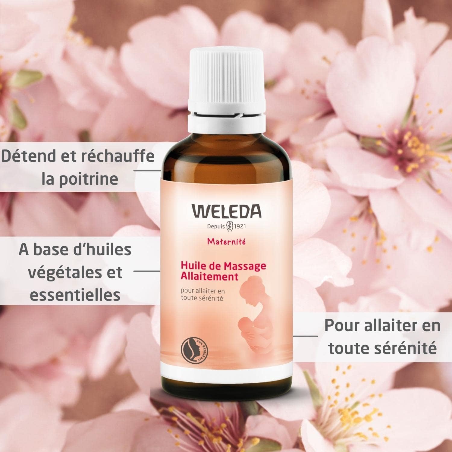 Detalle 2 de WELEDA Huile Allaitement 50ml