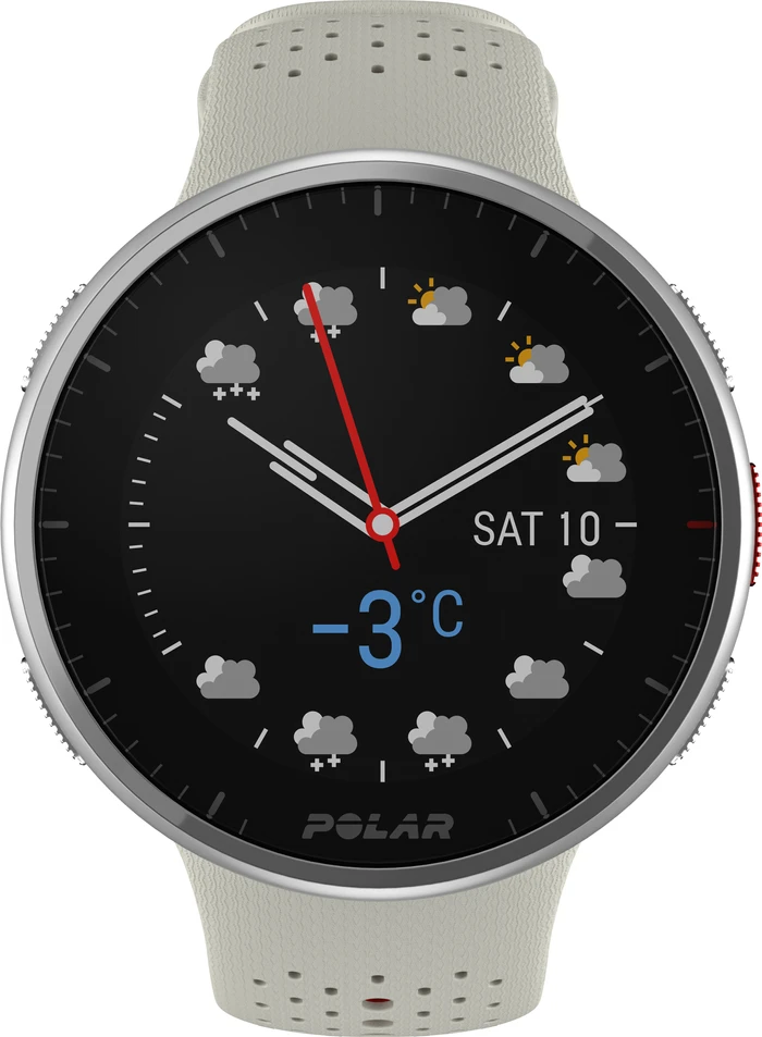 Thumbnail 3 de Polar Pacer Pro Weiß GPS-Uhr 7 Tage