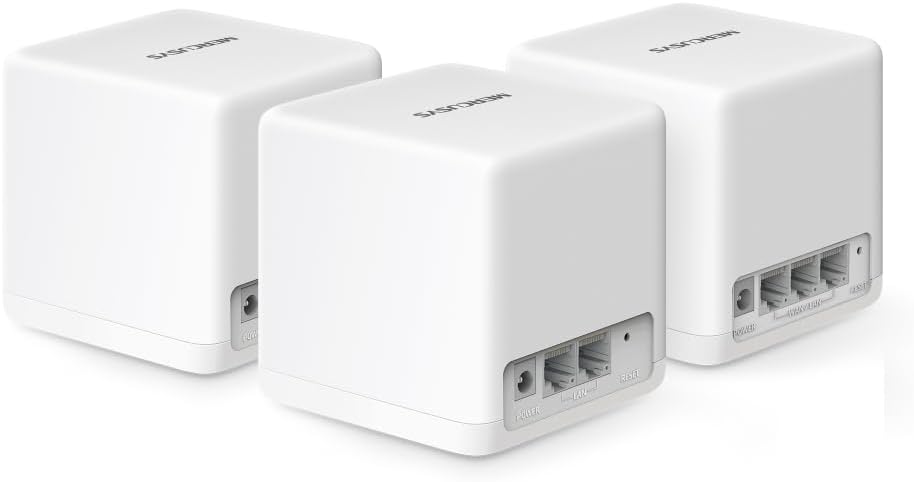 Detalle 2 de TP-Link Mercusys Halo H1500X 3‑pack 550 m²
