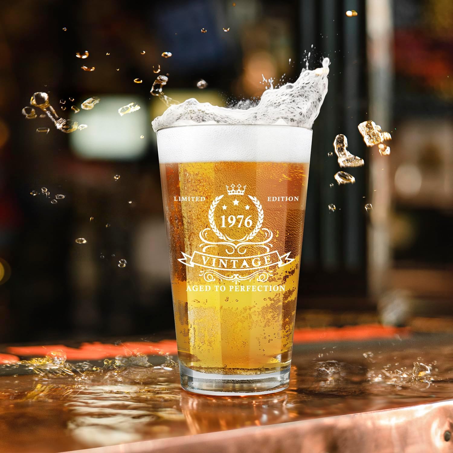 Detalle de LIGHTEN LIFE Beer Glass 16 oz