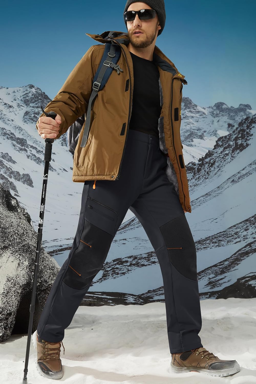Detalle de TACVASEN hiking trousers with zip pockets