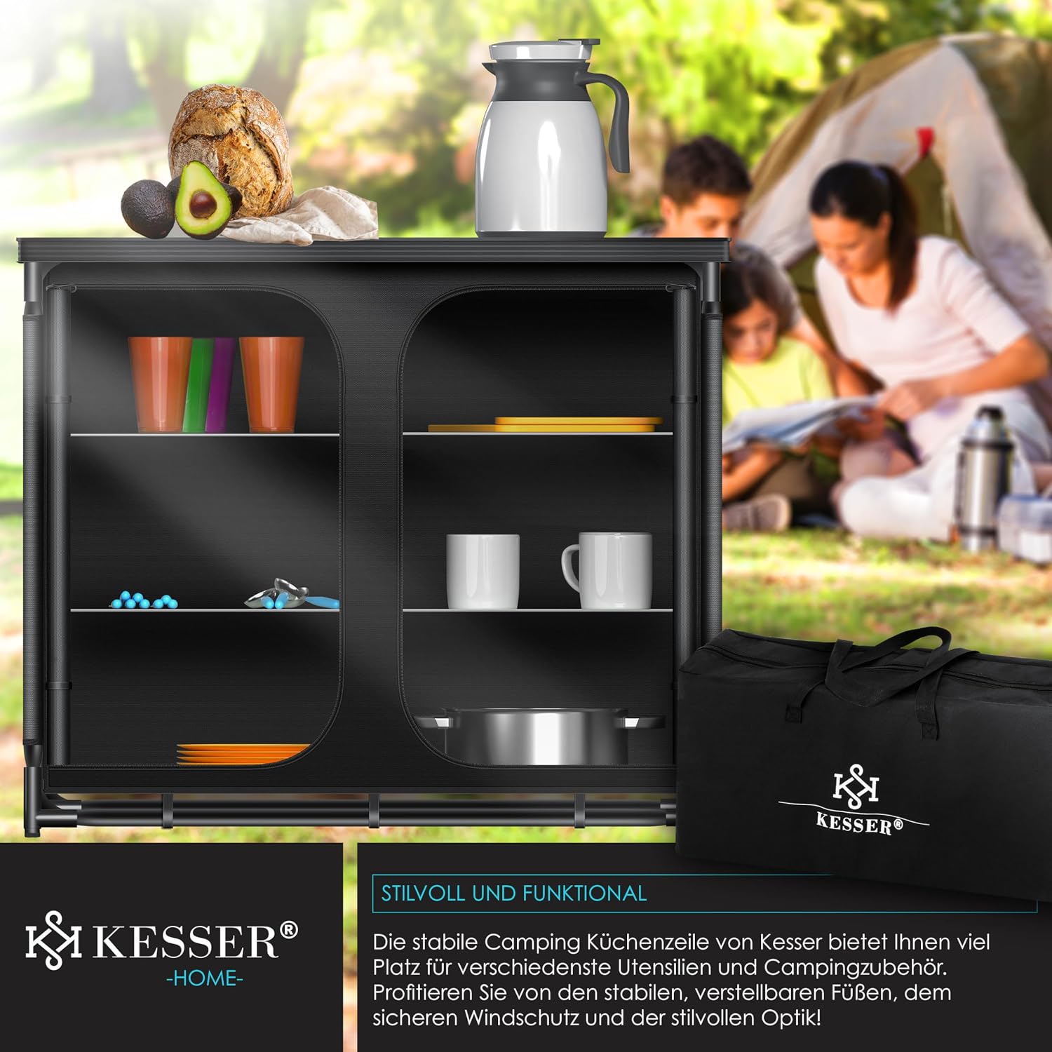 Thumbnail 3 de KESSER Campingküche F6 Tragetasche