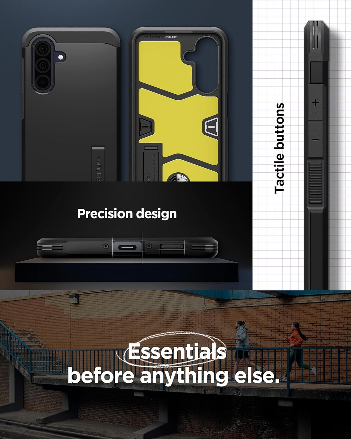 Thumbnail 6 de Spigen Tough Armor coque de protection pour Samsung Galaxy A36 5G (noir) — support solide