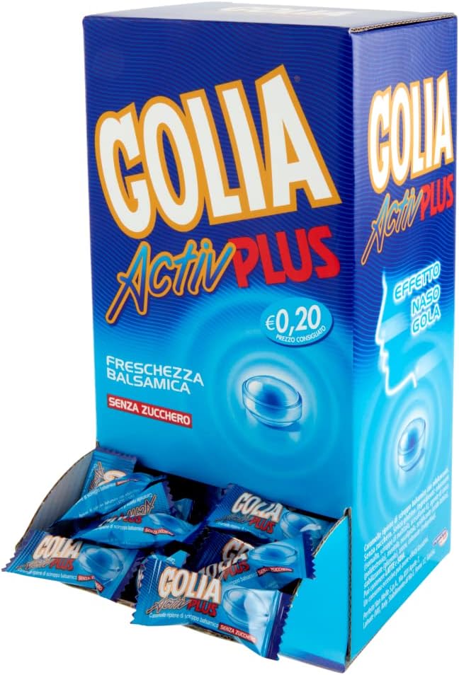 Detalle 2 de Golia Activ Plus Caramelle Menta 180 pezzi