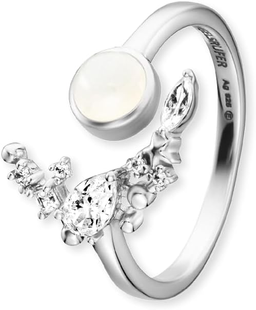 Detalle de Engelsrufer Ring offen Sterling Silber 13â17,2 mm đ