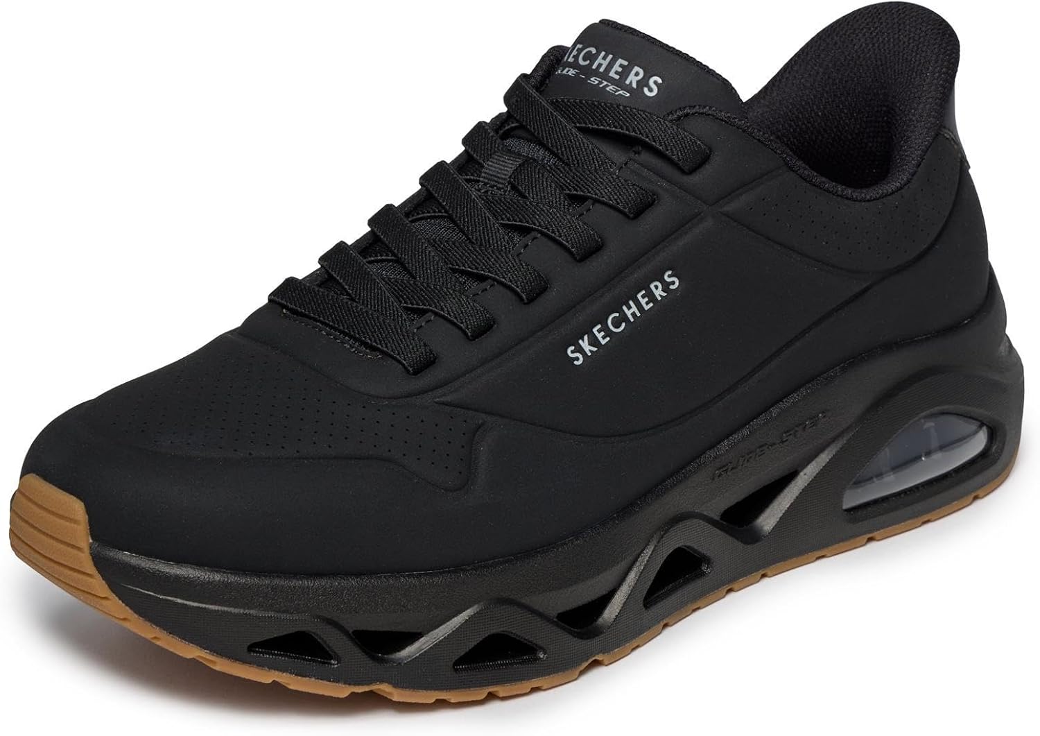 Detalle de Skechers Herren UNO Glide-Step Glide On Air Slip-InTurnschuhe – Schlupfkomfort mit Glide-Step Technologie