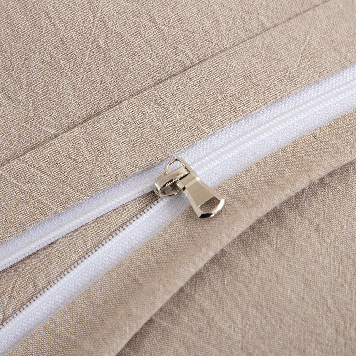 Thumbnail 4 de Nesture Bettwäsche 135x200 aus 100 % gewaschener Baumwolle in Beige (2-teilig)