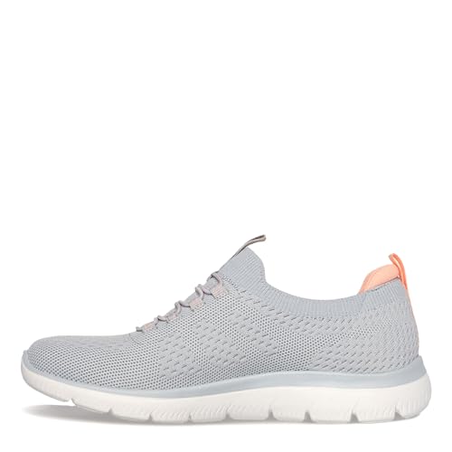 Thumbnail 5 de Skechers Mujer Summits Top Player en Gray Knit/Pink & Coral Trim (talla 41 EU)