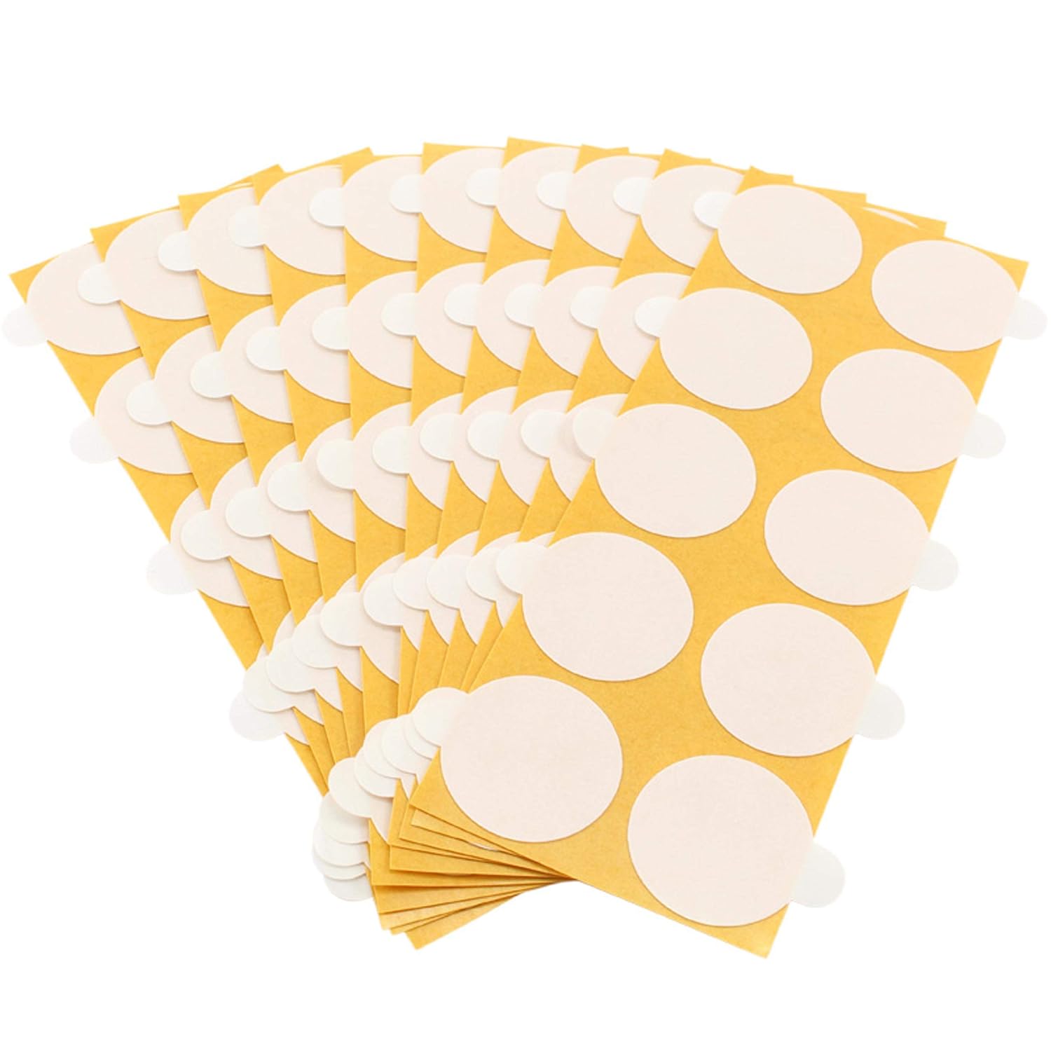 Thumbnail 1 de KLEBESHOP24 Punti biadesivi trasparenti Ø 10 mm – 100 pezzi: adesione forte per carta, plastica, vetro e altro