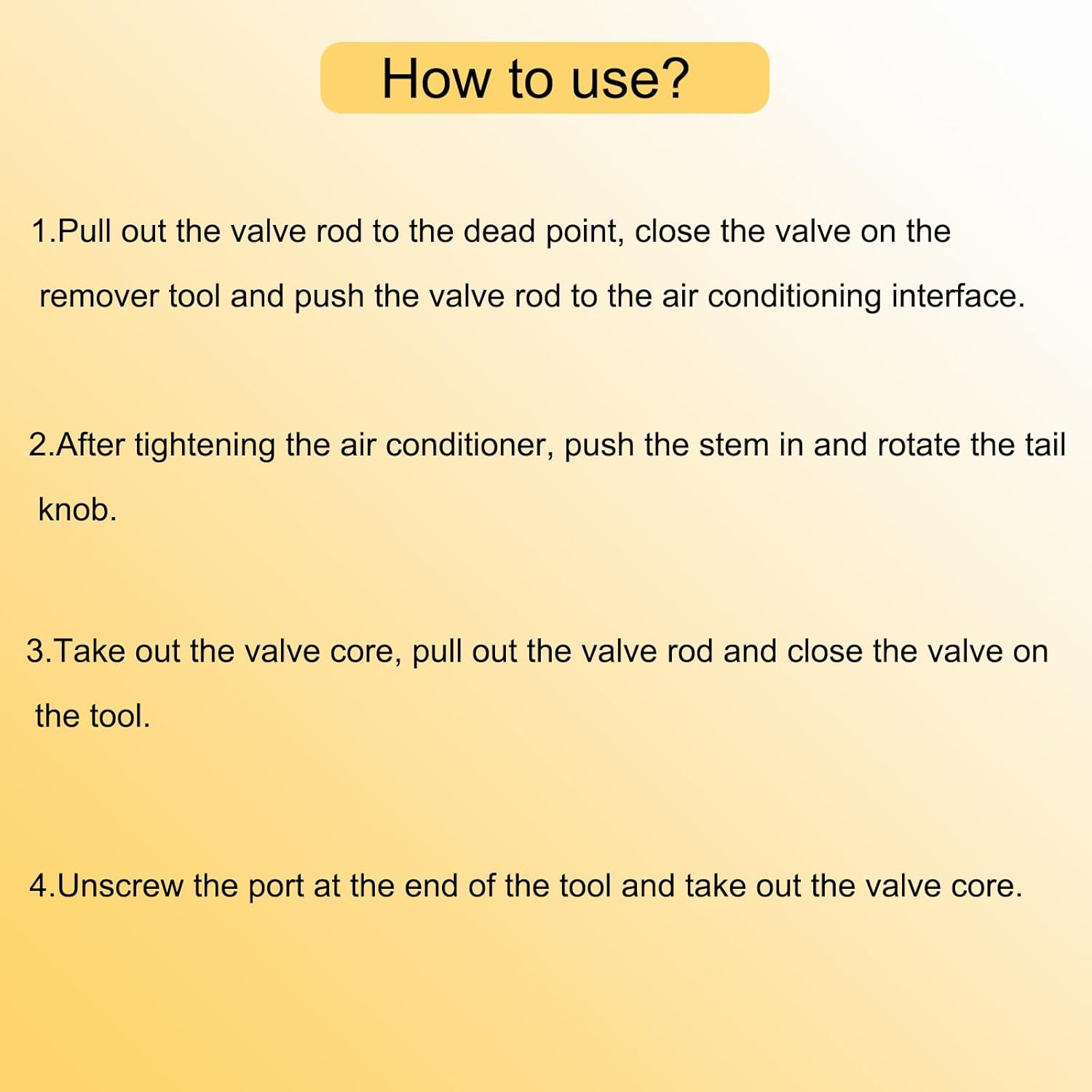 Thumbnail 6 de jiouxip Valve Core Remover Installer Tool & HVAC Service Wrench Set