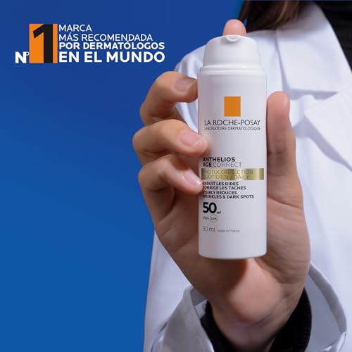 Detalle de La Roche-Posay Gel-Crema Protector Antiedad SPF50 | Fotocorrector diario con Cellox-B3 Tech