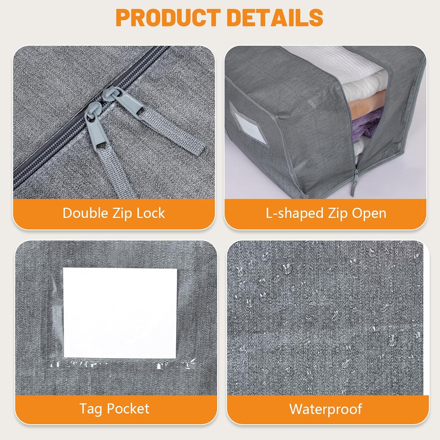 Detalle de Dntorx 8 Pack 120L moving bags