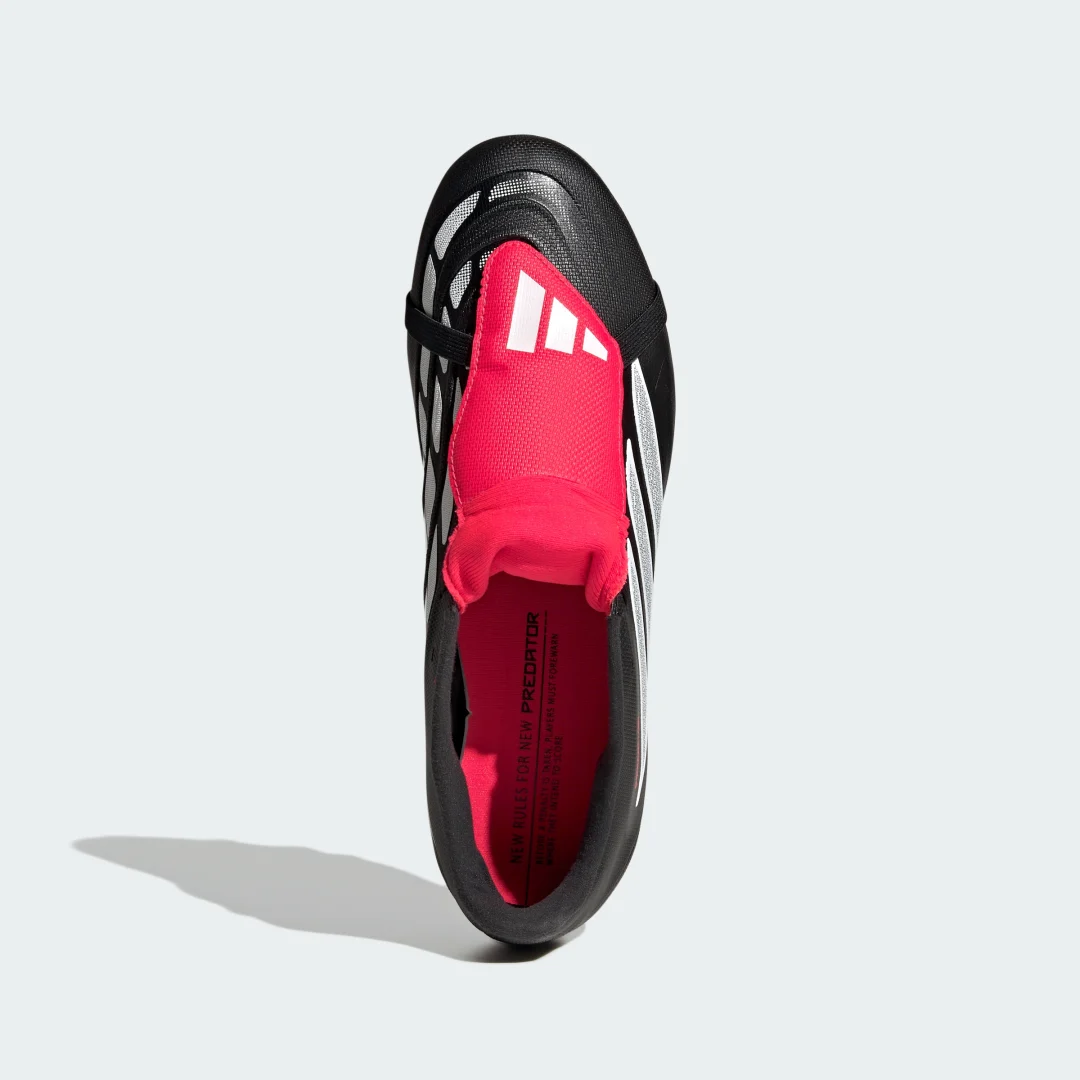 Detalle de Adidas Predator Club: bota de fútbol para césped natural seco y multisuperficie