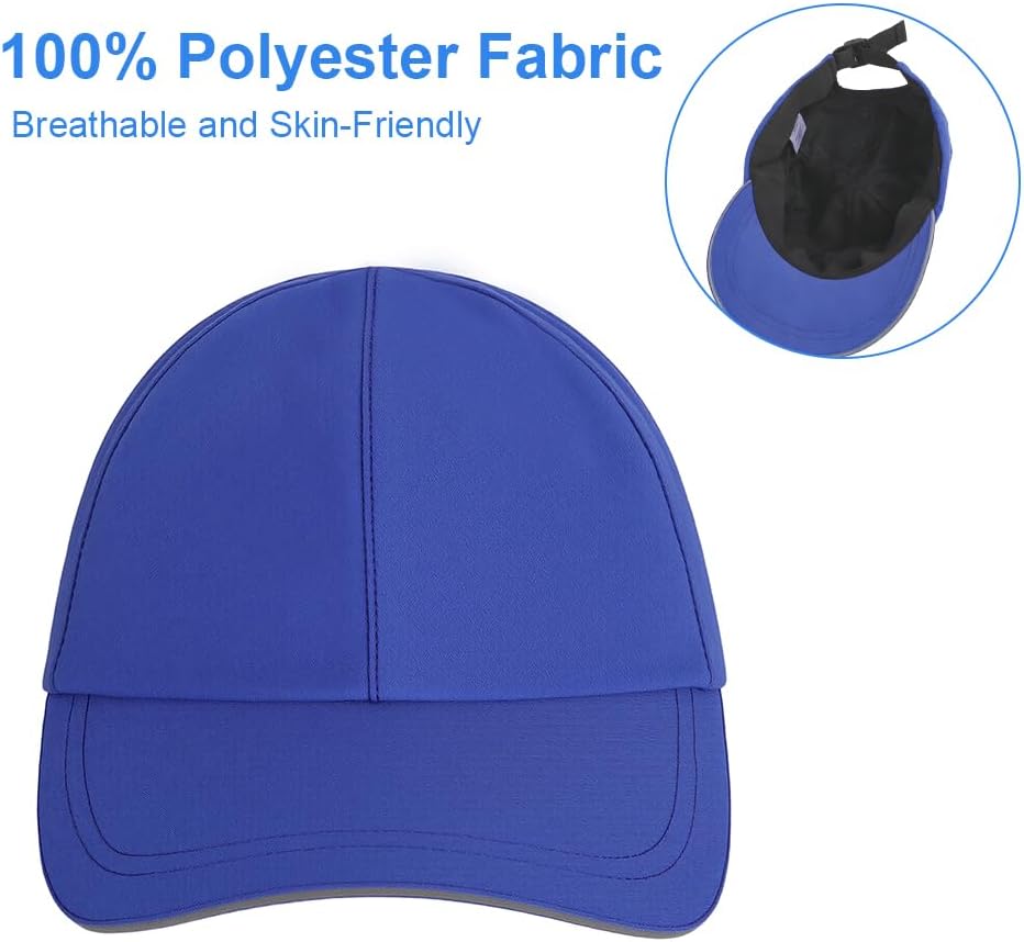 Detalle de AUYAO Cappello da Baseball impermeabile unisex con visiera riflettente e UPF50+