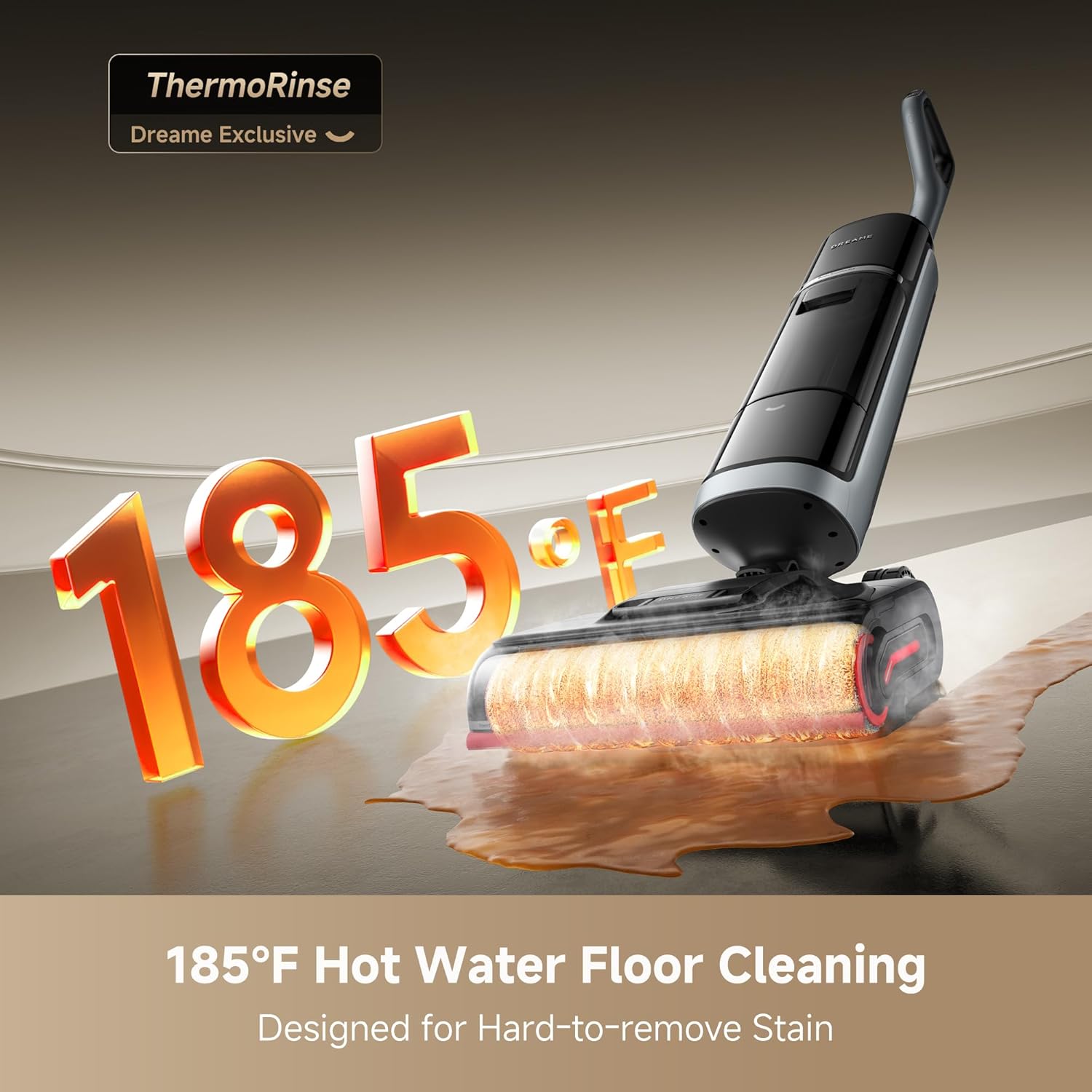 Detalle de DREAME H15S H15 Pro Heat Wet-Dry Vacuum Mop with 185°F Hot-Water Cleaning