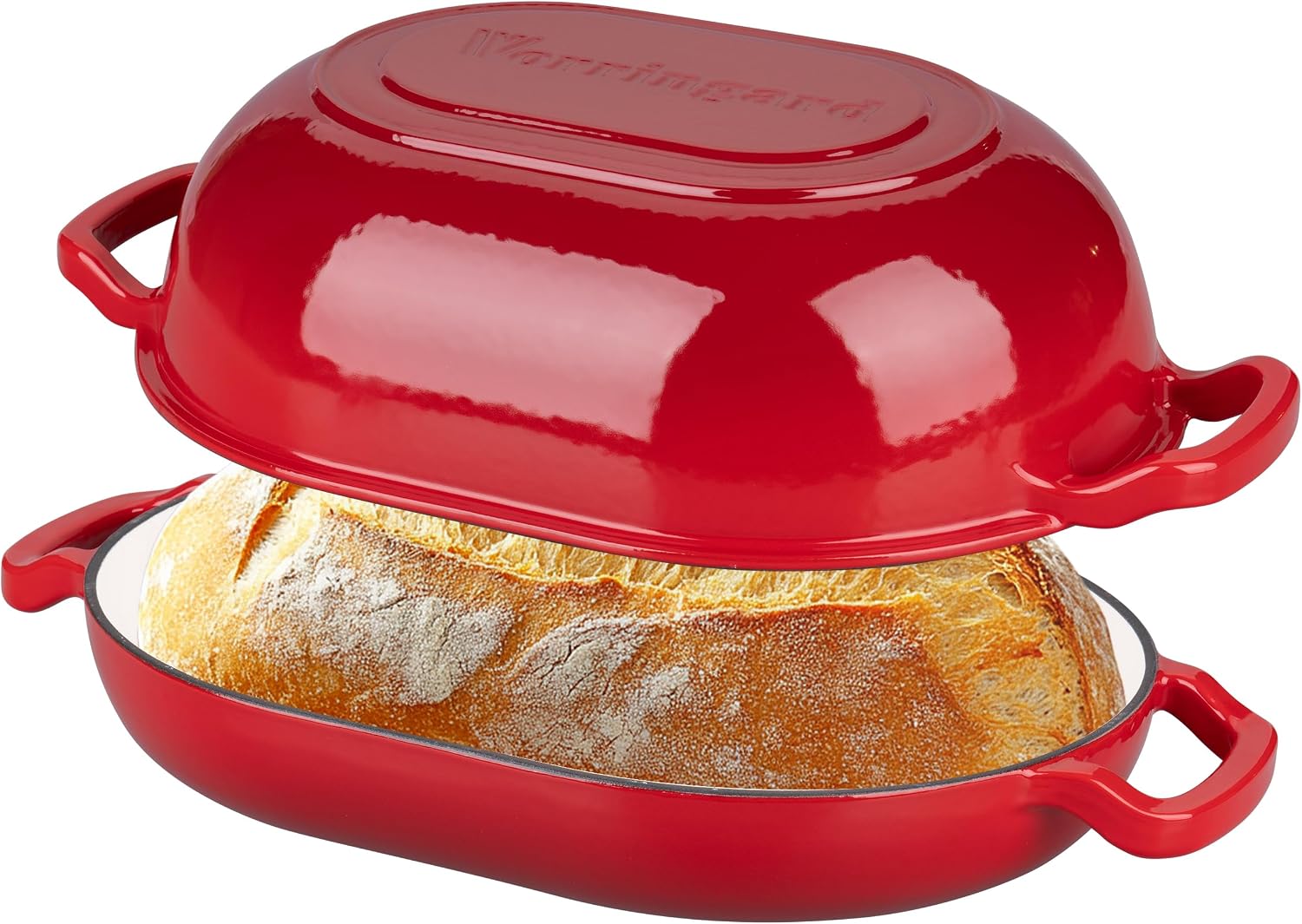 Detalle de VORRINGARD 7QT Enameled Cast Iron Dutch Oven ๐ฒ