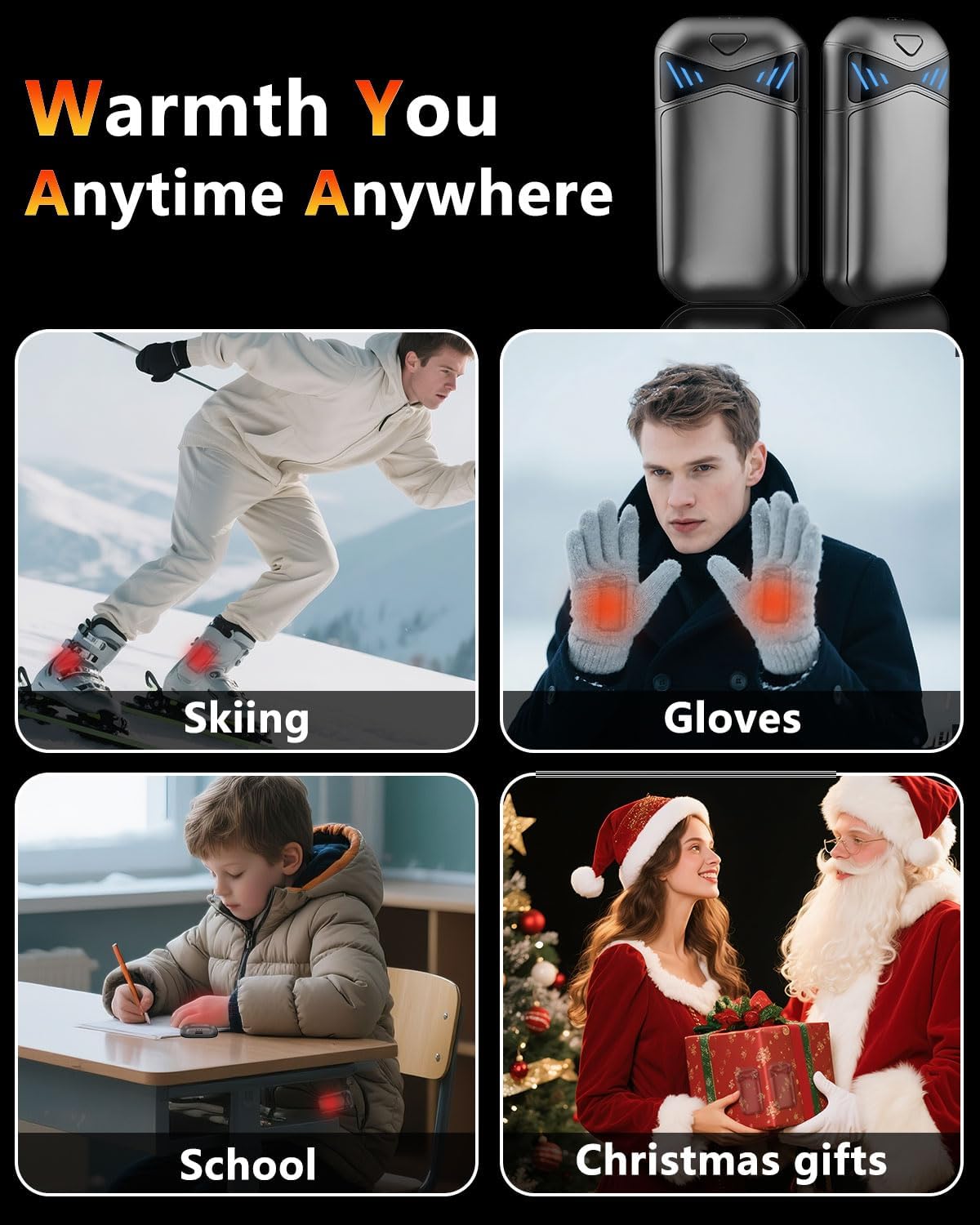 Thumbnail 6 de DDKJ Hand Warmers 7000mAh rechargeable pack