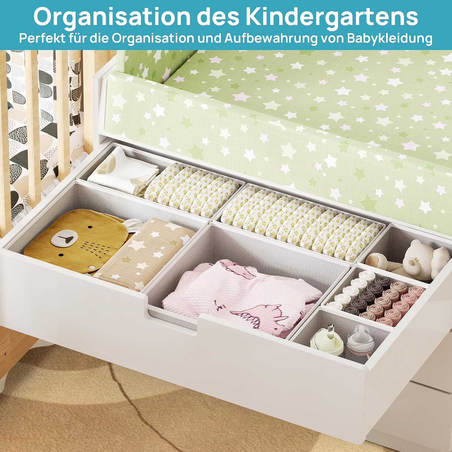 Thumbnail 3 de Vtopmart Kleiderschrank Organizer 12er Set