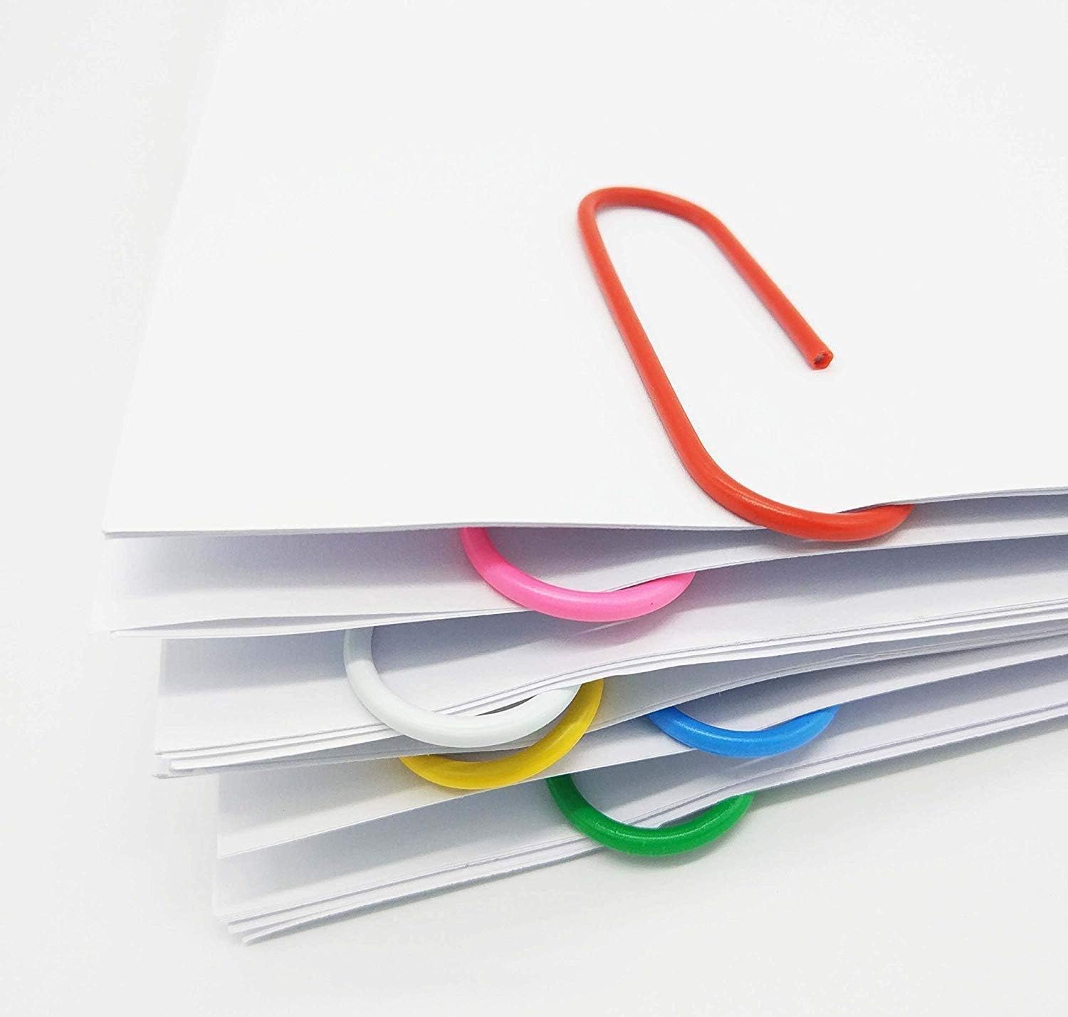 Thumbnail 3 de Vinaco Coloured Paper Clips 400 Pack 33mm & 50mm