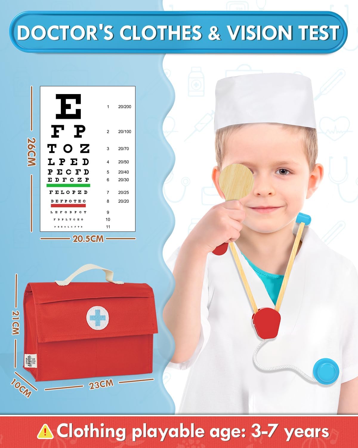 Thumbnail 4 de Lehoo Castle Doctors Set for Kids 23pc