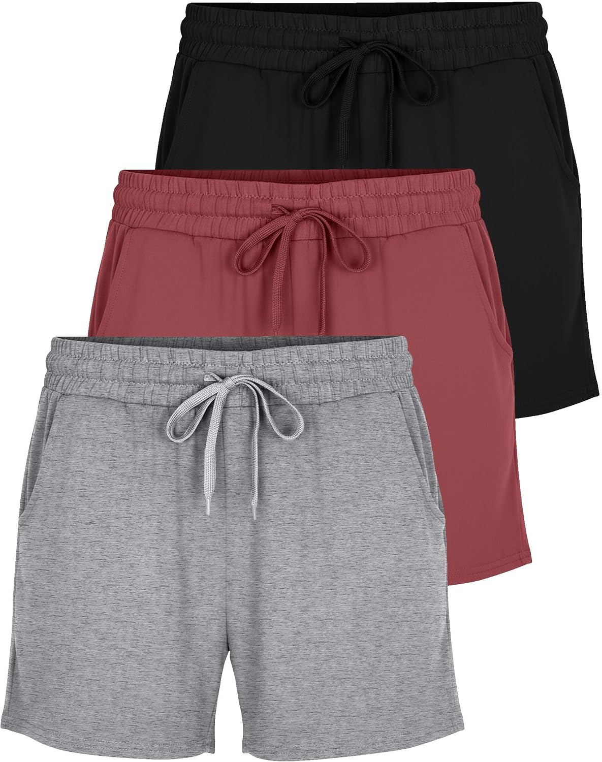 Detalle de Women's Lounge Shorts 3-Pack