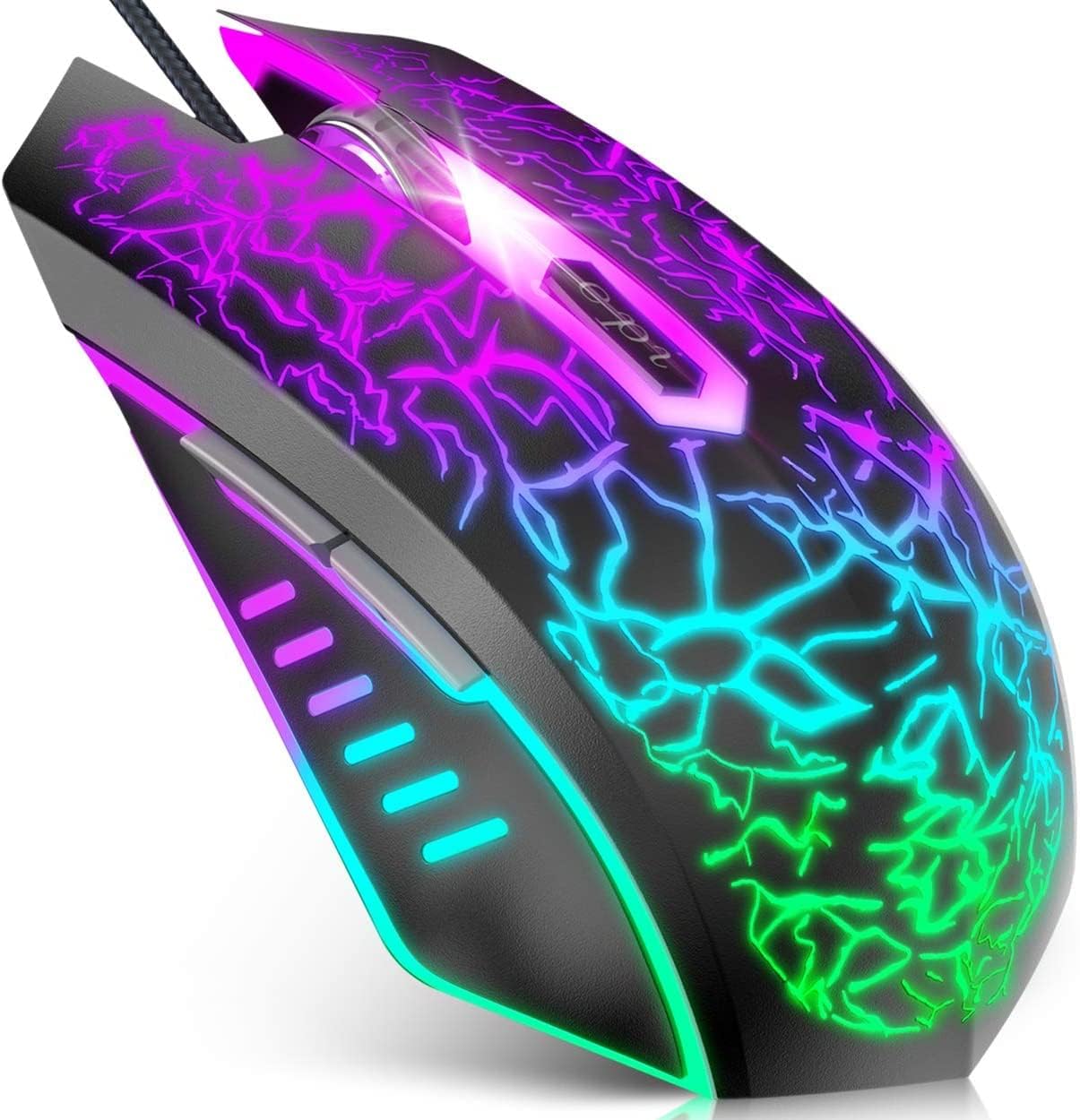 Detalle de VersionTECH Gaming Mouse 3600 DPI, 6‑button ergonomic 🖱